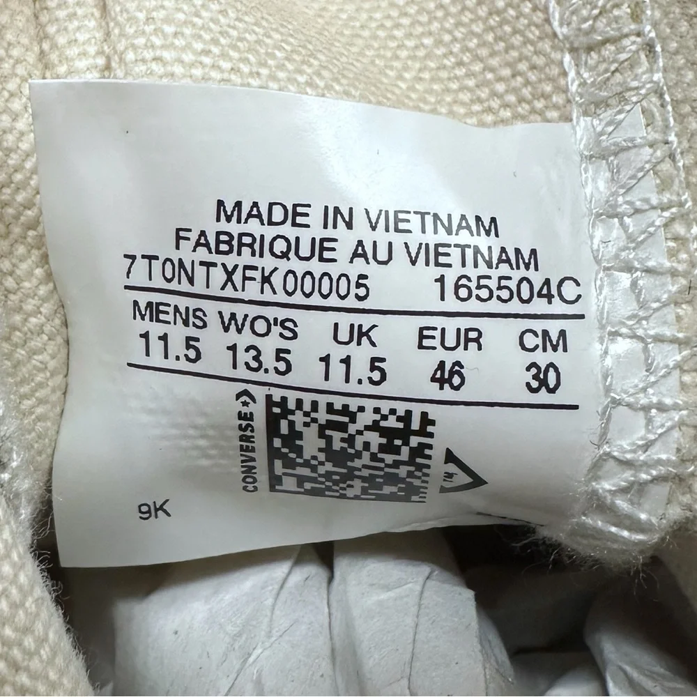 Converse Chuck Taylor All Stars Pink Canvas Men’s 11.5 Women’s 13.5 High Top - Picture 5 of 5